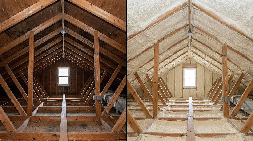 Rooms Over the Garage in Pleasant Prairie: Fixing the Coldest Spot