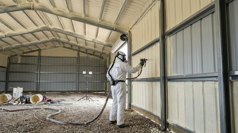 Metal Building & Barndominium Spray Foam Kenosha